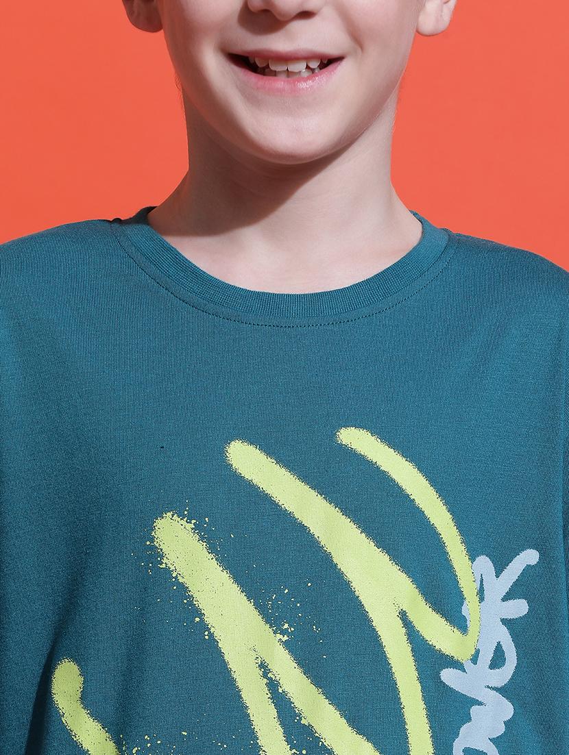 teal cotton tshirt - 21925481 - Standard Image - 3