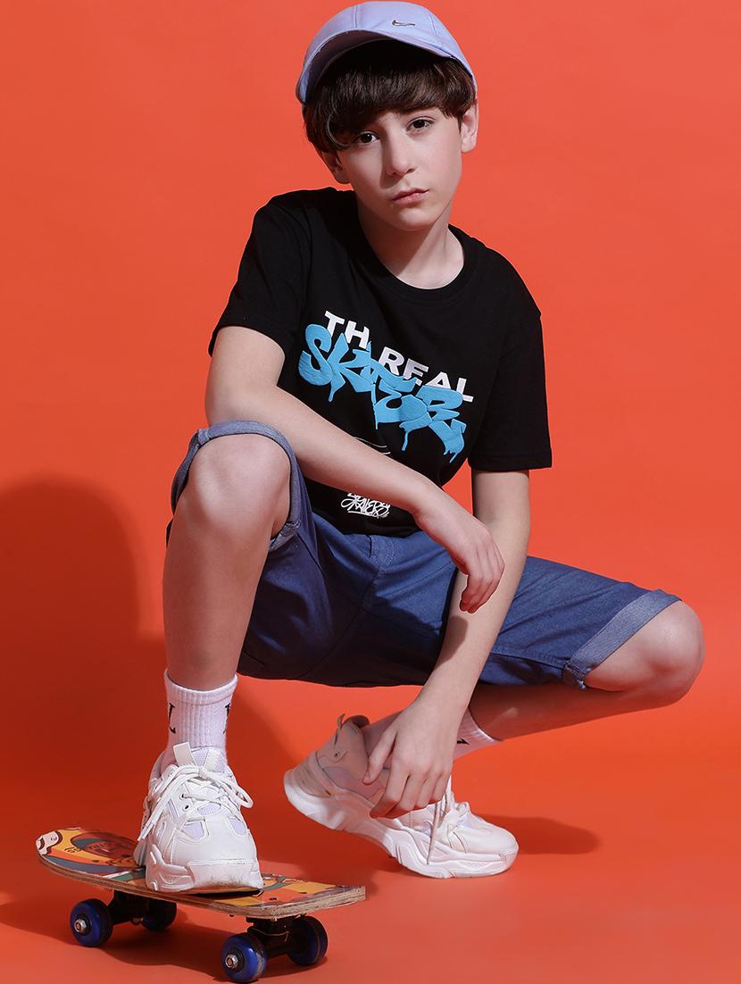 boys printed short sleeve regular fit t-shirt - 21925484 - Standard Image - 5