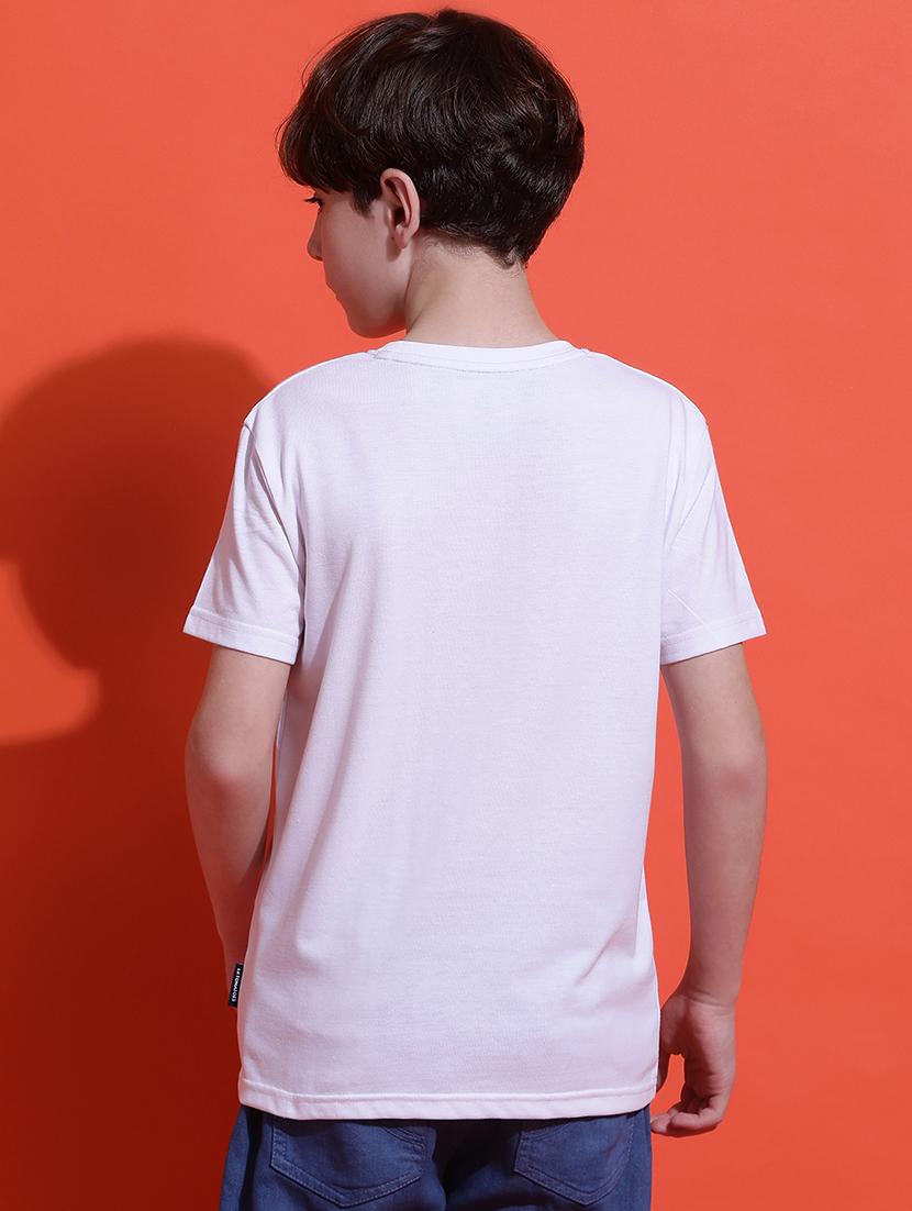 boys printed short sleeve regular fit t-shirt - 21925485 - Standard Image - 3