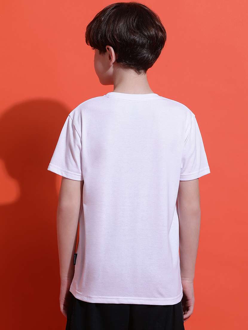 boys printed short sleeve regular fit t-shirt - 21925487 - Standard Image - 3