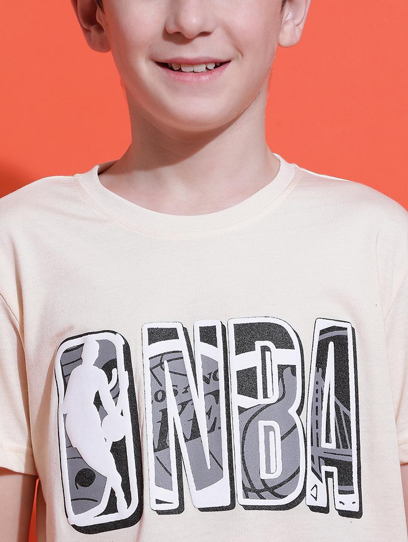 boys printed nightwear shorts set - 21925508 - Standard Image - 5