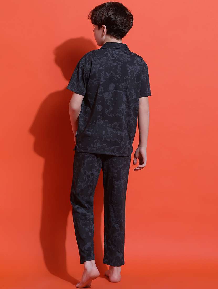 boys camouflage print nightwear pyjama set - 21925510 -  Standard Image - 3