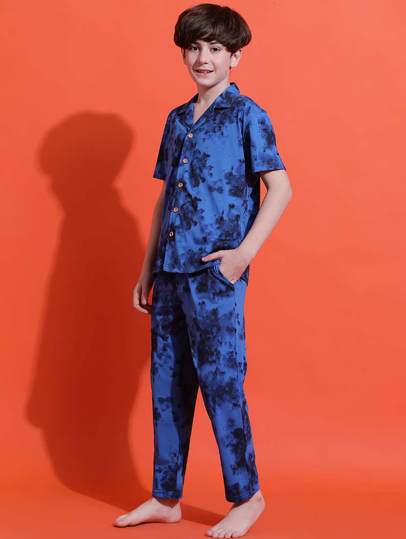 boys camouflage print nightwear pyjama set - 21925511 -  Standard Image - 3