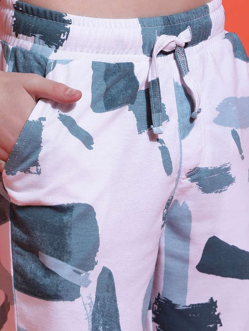 boys white printed nightwear pyjama set - 21925516 -  Standard Image - 5