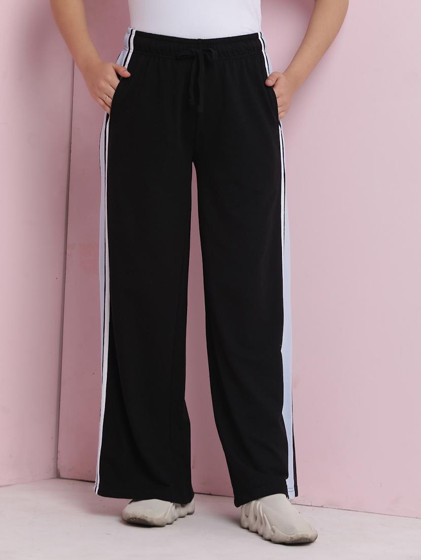 girls tapered high rise track pant 