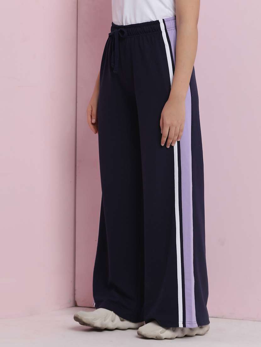 girls tapered high rise track pant  - 21925727 -  Standard Image - 3