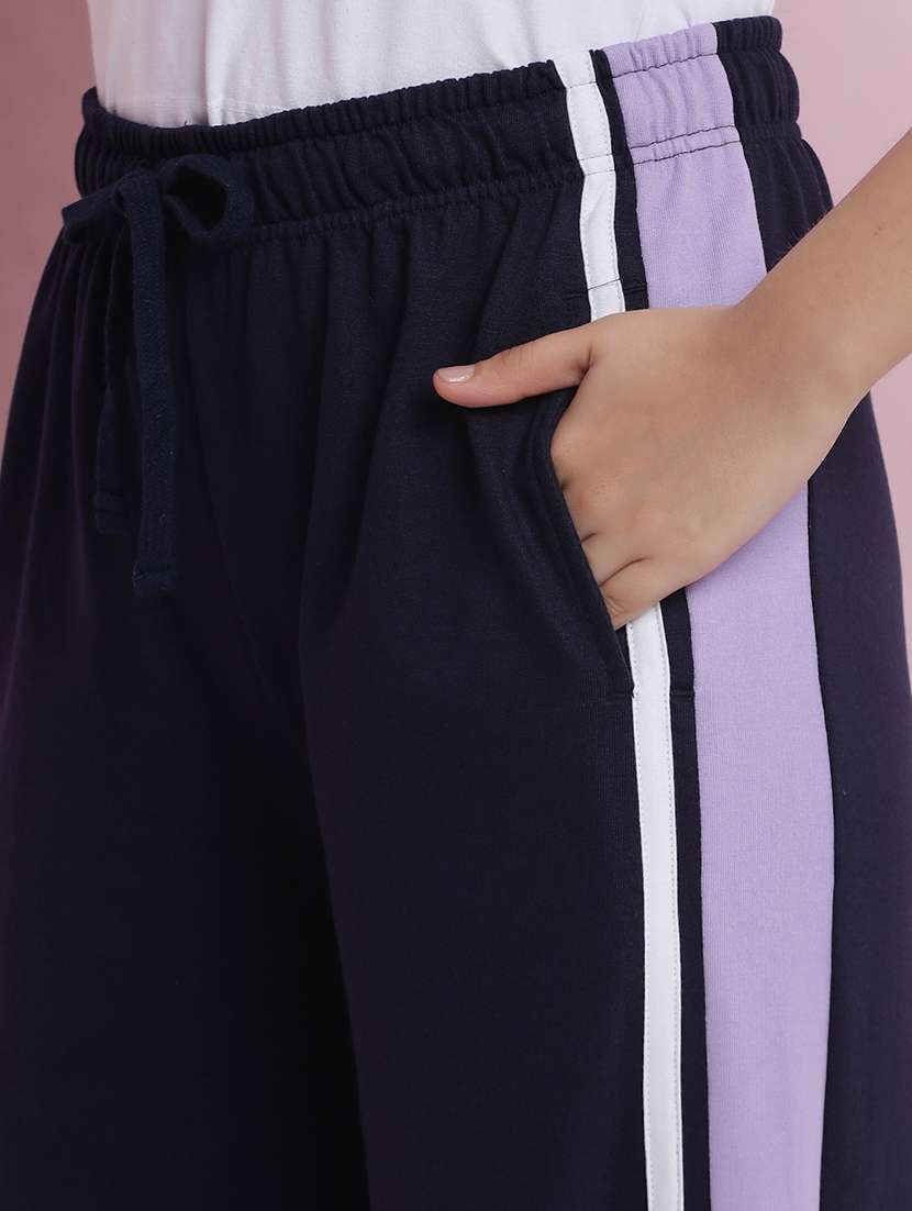 girls tapered high rise track pant  - 21925727 -  Standard Image - 5