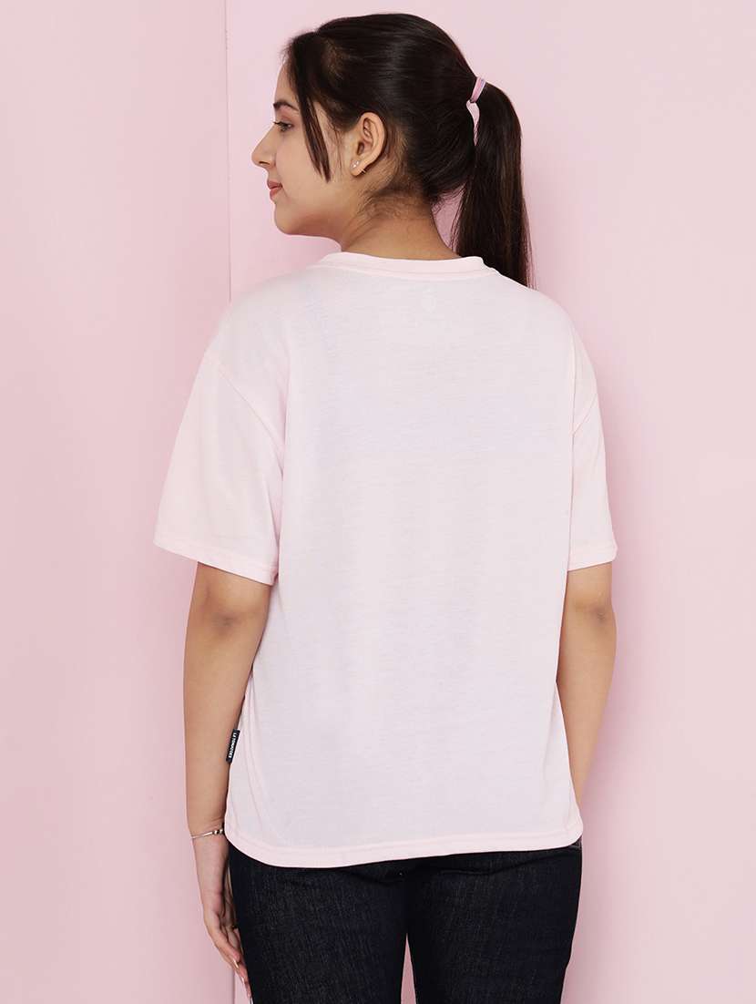 girls printed short sleeve tee - 21925820 - Standard Image - 3