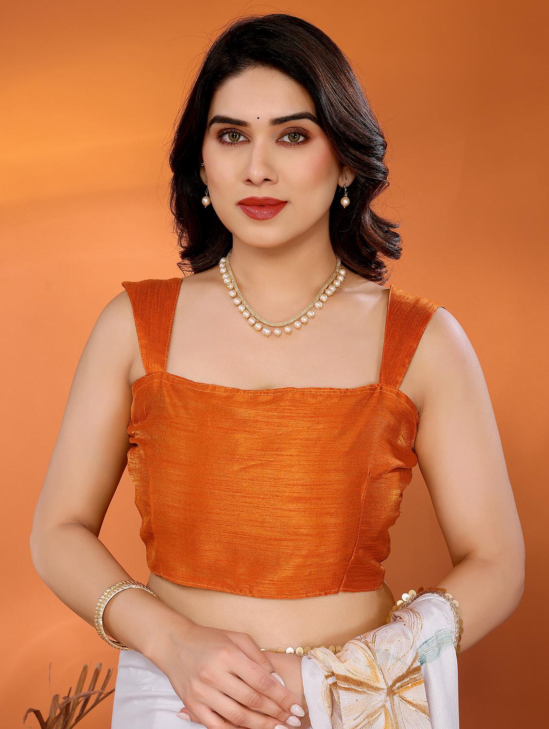 women printed casual wear saree with blouse - 21925866 - Standard Image - 5
