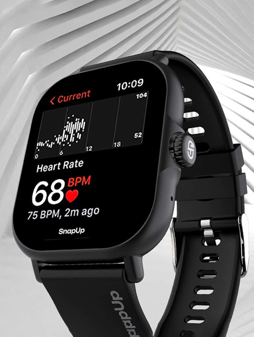 snapup fusion bluetooth calling smart watch (electric black) - 21925900 -  Standard Image - 3