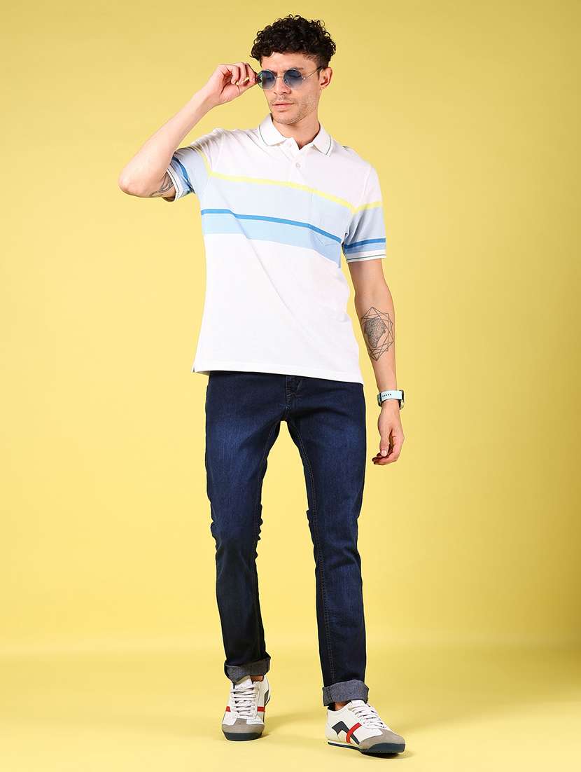 men solid mid rise slim fit jean - 21925903 -  Standard Image - 5