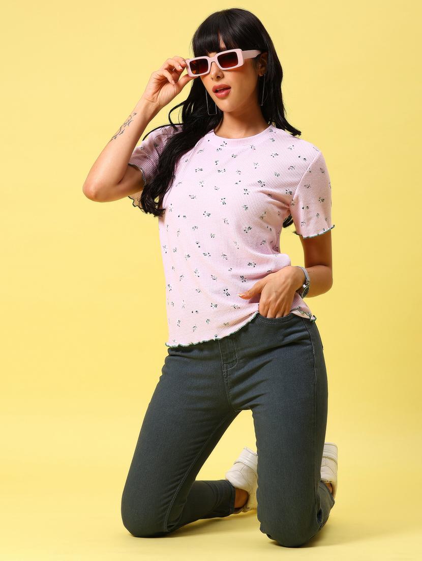 women solid high rise slim fit jean - 21925911 - Standard Image - 5