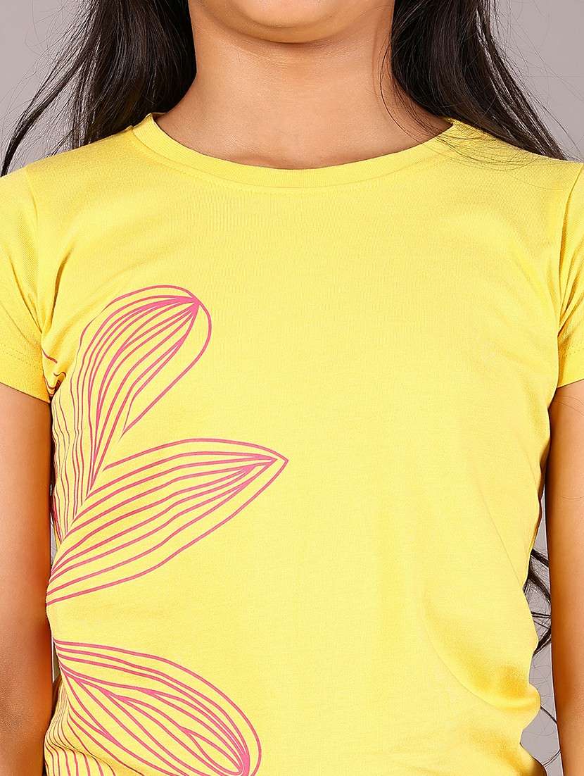 girls printed short sleeve tee - 21925938 -  Standard Image - 5