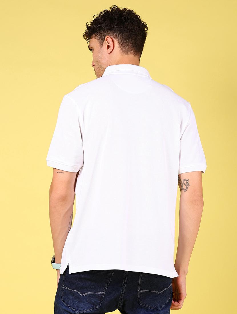 men solid short sleeve polo t-shirt - 21925999 - Standard Image - 3