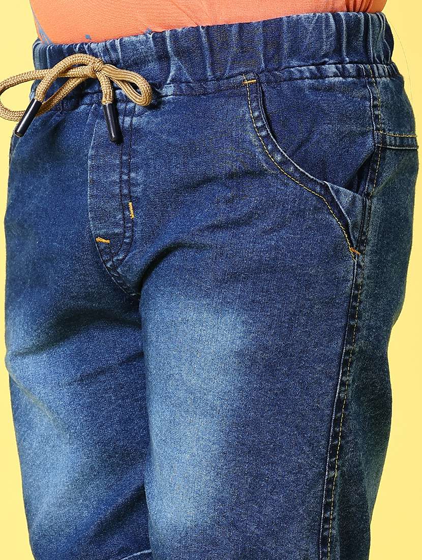 boys solid mid rise regular fit shorts  - 21926070 -  Standard Image - 5