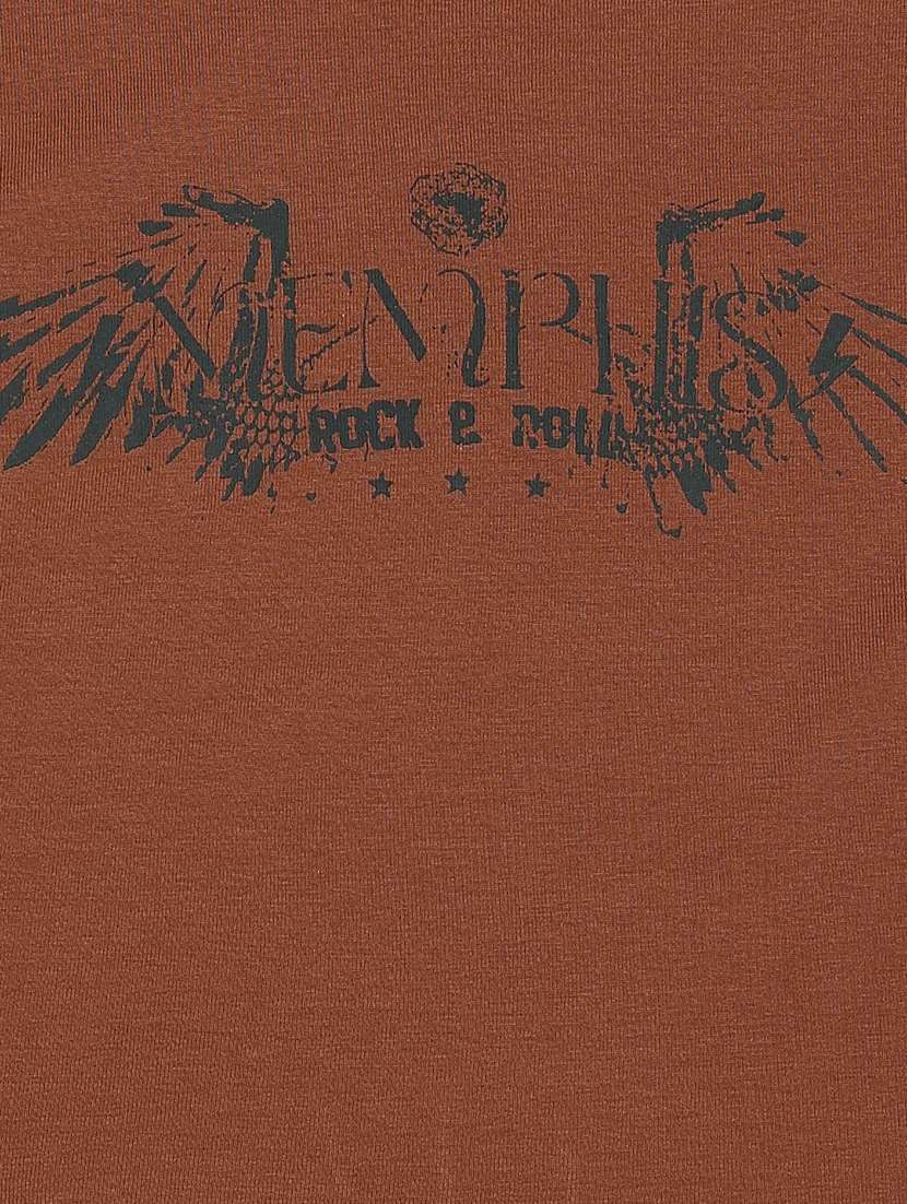 girls printed round neck tee - 21926177 -  Standard Image - 3