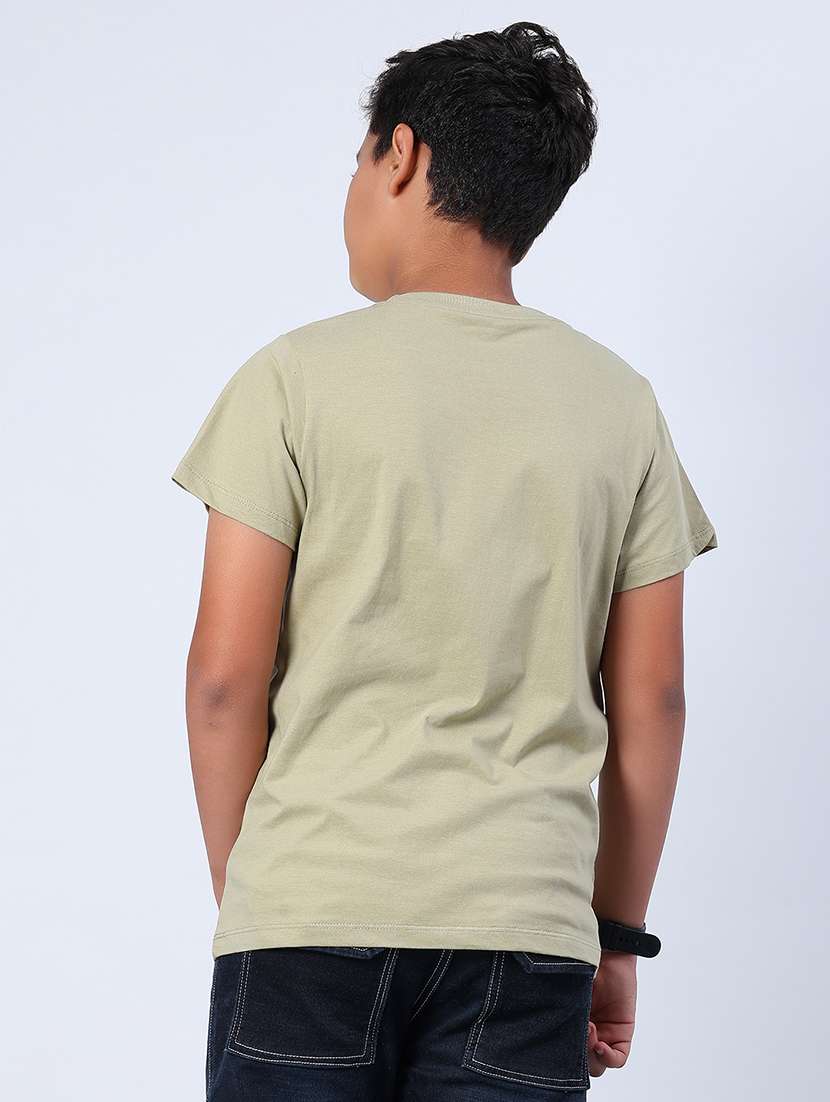 boys printed short sleeve regular fit t-shirt - 21926510 -  Standard Image - 3