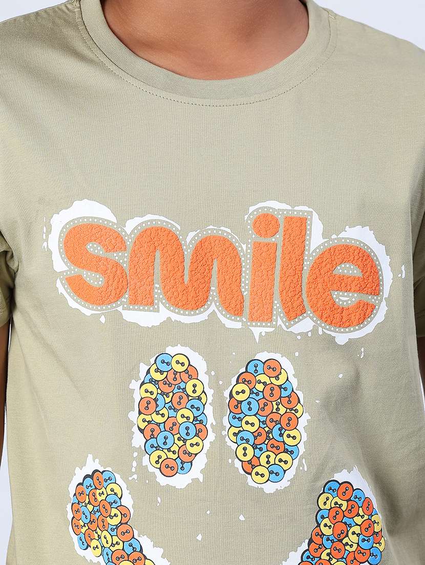 boys printed short sleeve regular fit t-shirt - 21926510 -  Standard Image - 5