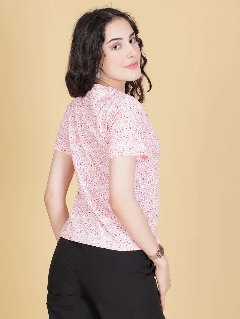 women printed short sleeve t-shirt - 21926592 -  Standard Image - 3