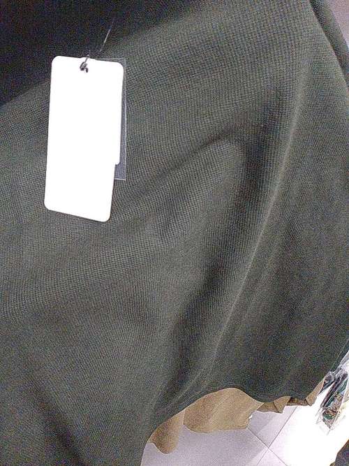 olive poly cotton tshirt - 21926603 -  Standard Image - 0