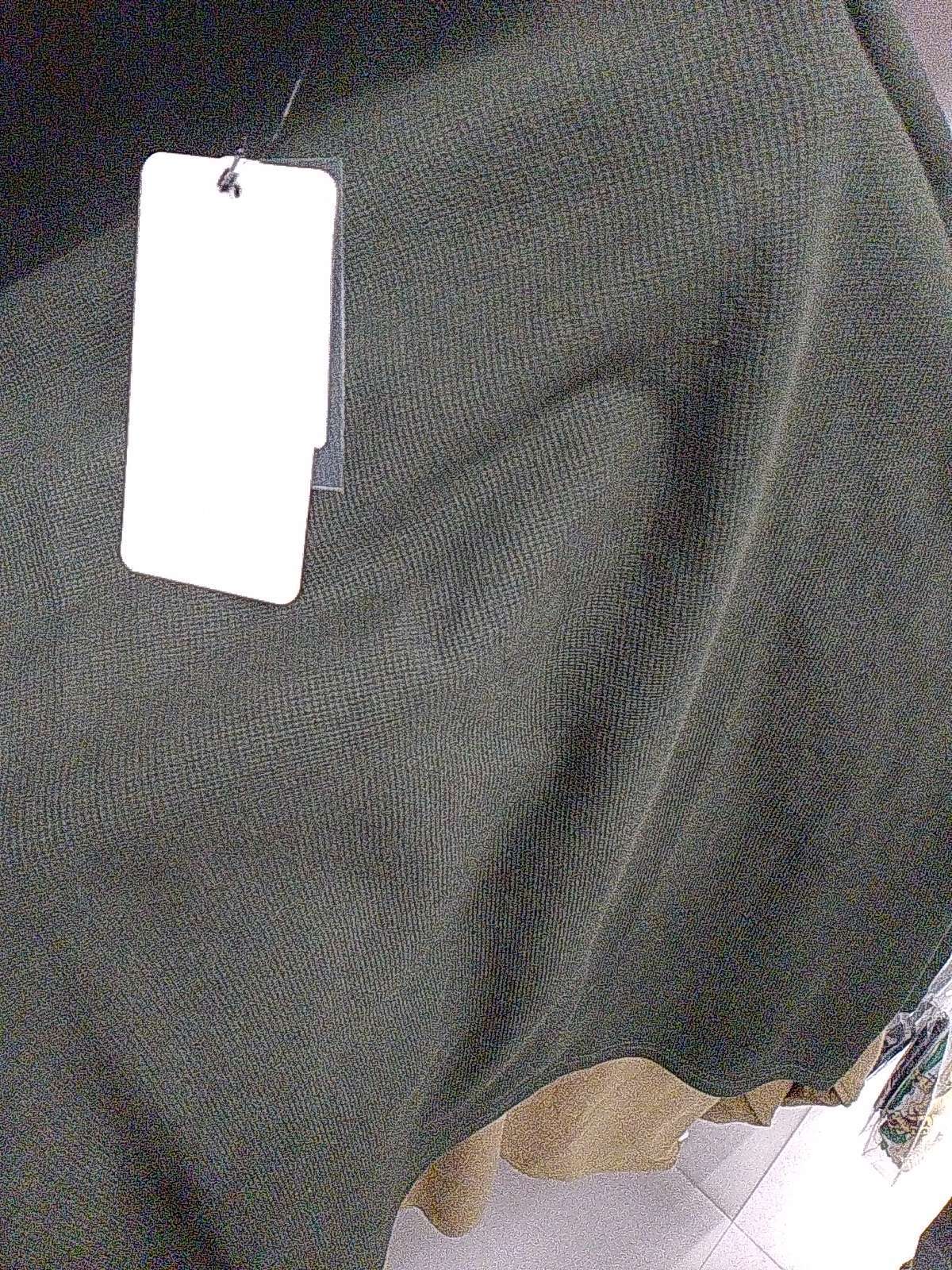 olive poly cotton tshirt - 21926603 -  Zoom Image - 0