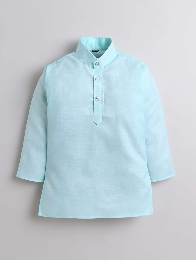 boys embroidered sherwani set with jacket - 21926699 - Standard Image - 3