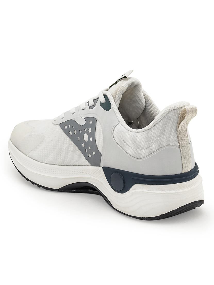 men white lace up sport shoe - 21927935 - Standard Image - 3