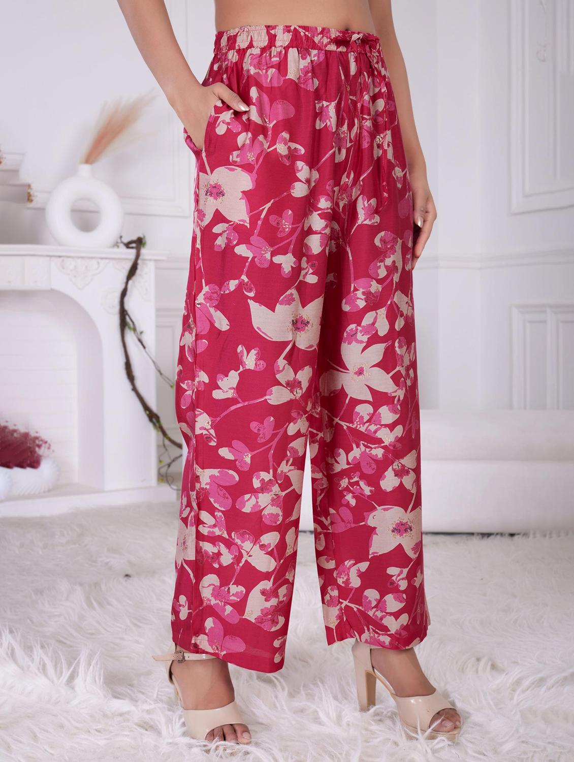 women printed long sleeve ethnic co-ord set - 21928021 - Standard Image - 3