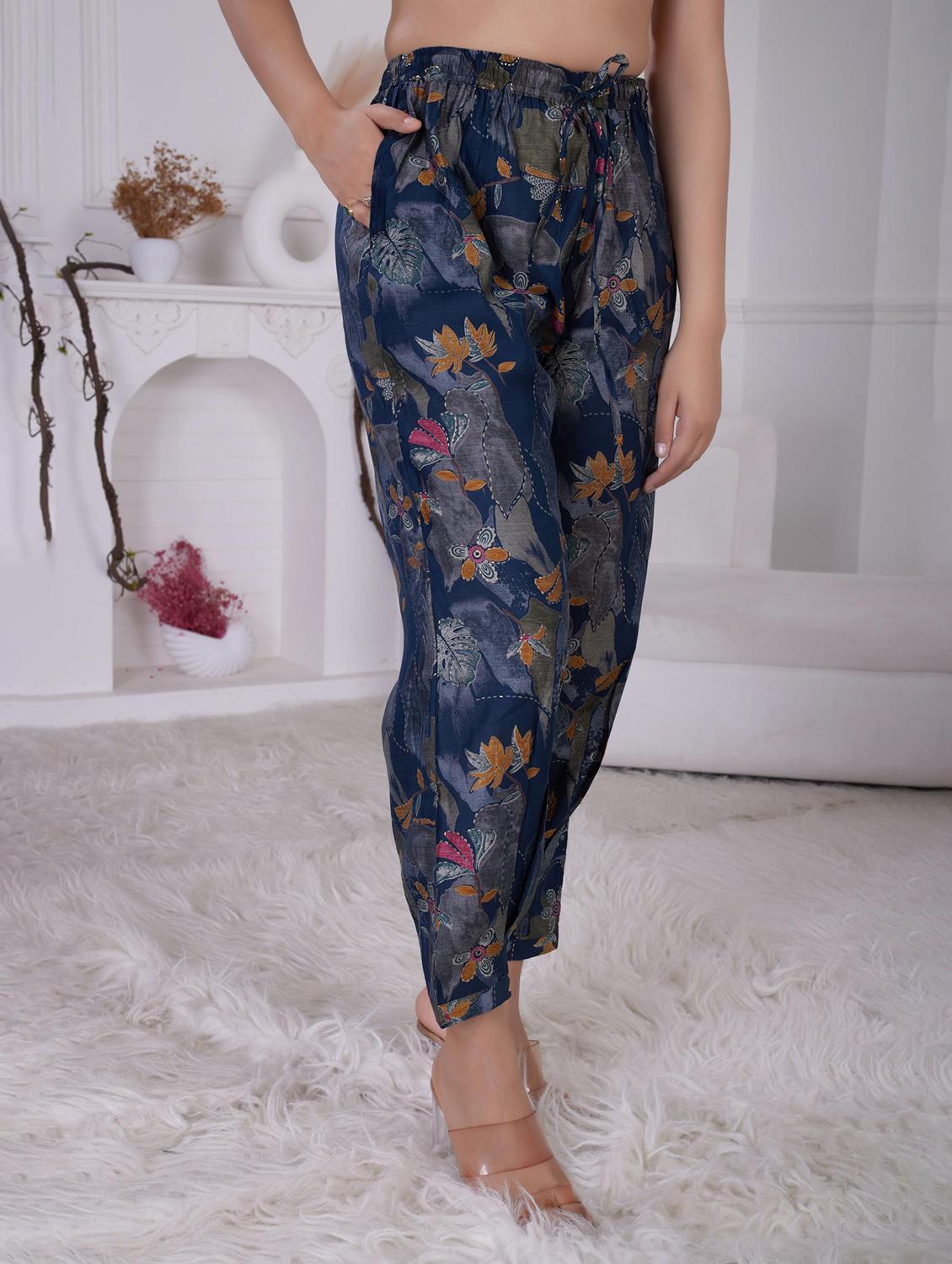 women printed long sleeve ethnic co-ord set - 21928022 - Standard Image - 3