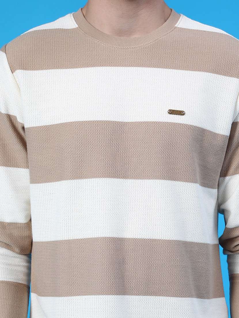 men striped long sleeve regular fit t-shirt - 21928314 -  Standard Image - 3