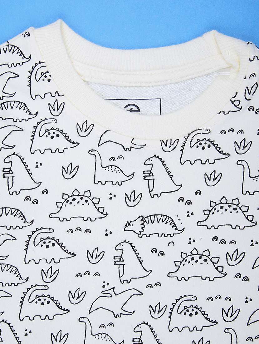 boys printed long sleeve sweatshirt - 21928529 -  Standard Image - 3