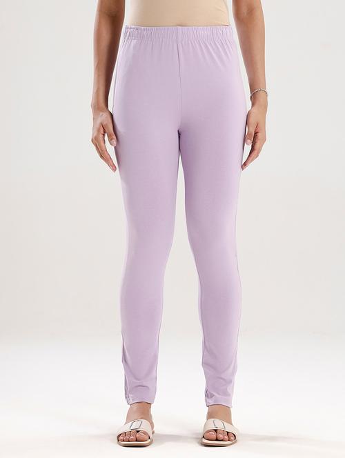 women solid mid rise ankle length legging - 21929588 - Standard Image - 0