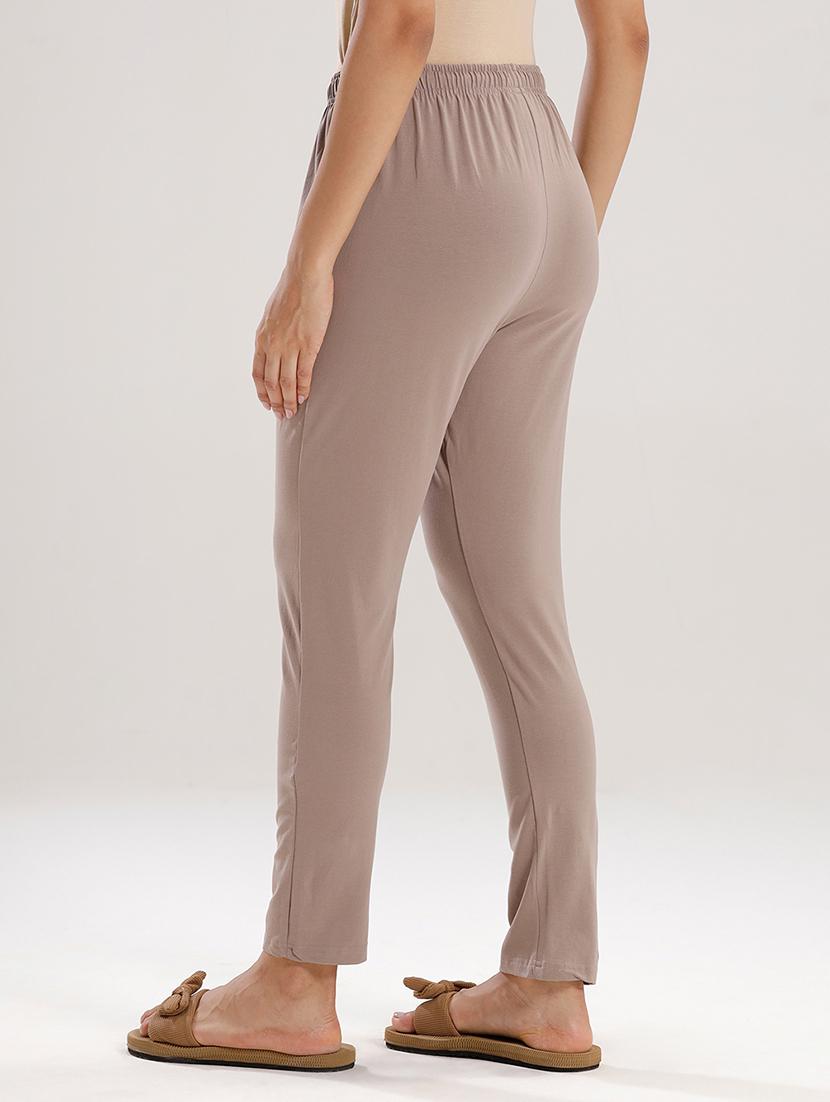 women solid mid rise ankle length legging - 21929590 - Standard Image - 3
