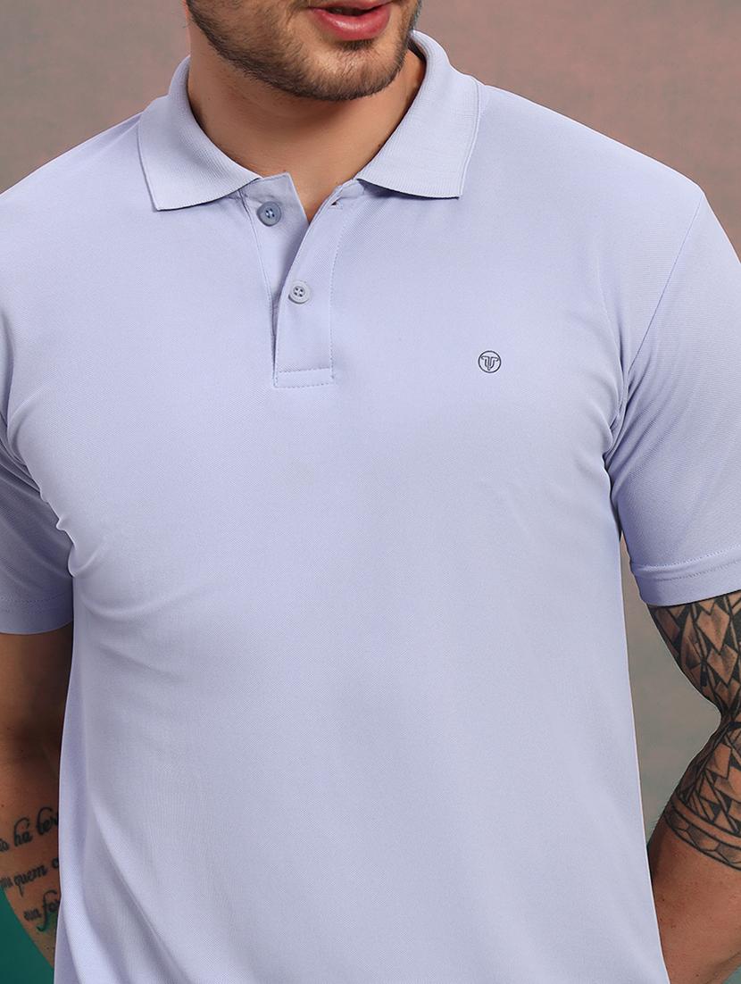 men solid short sleeve regular fit polo t-shirt - 21930281 - Standard Image - 3