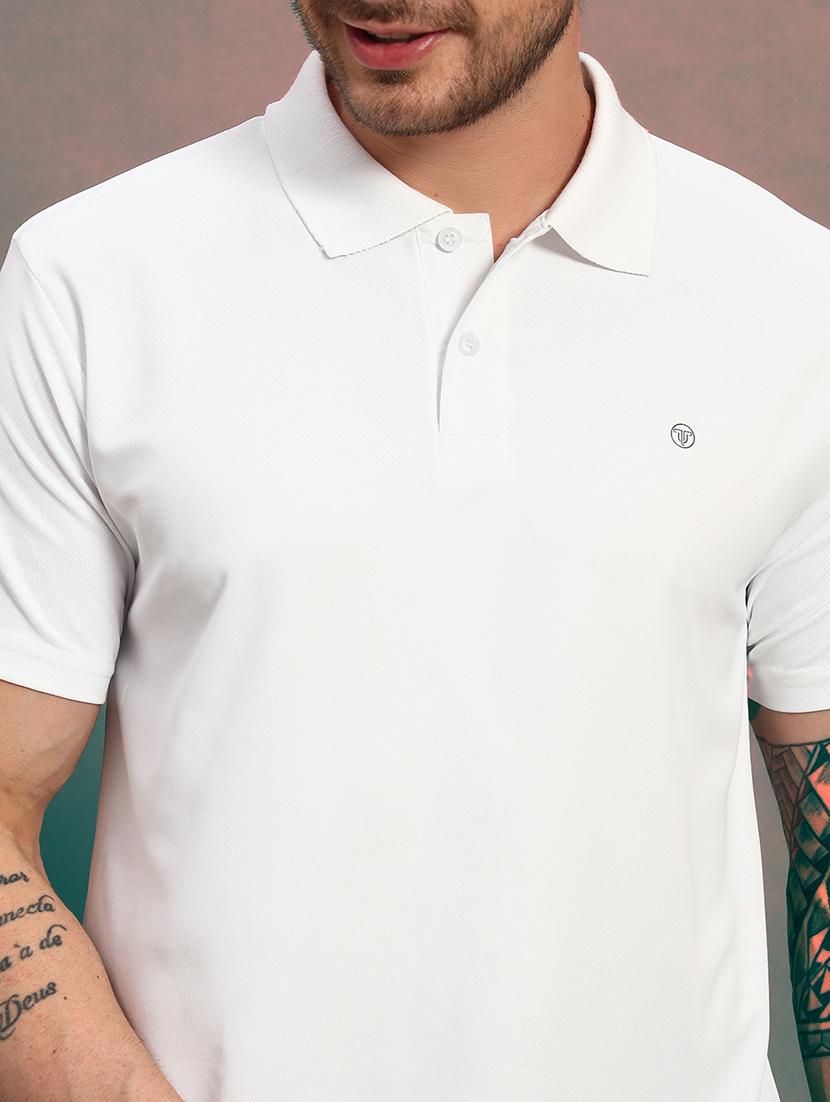 men solid short sleeve regular fit polo t-shirt - 21930285 - Standard Image - 3