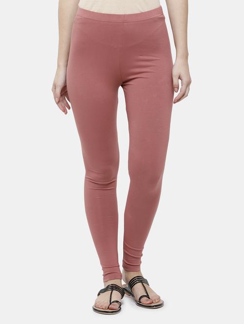 women solid mid rise ankle length legging - 21930349 - Standard Image - 0