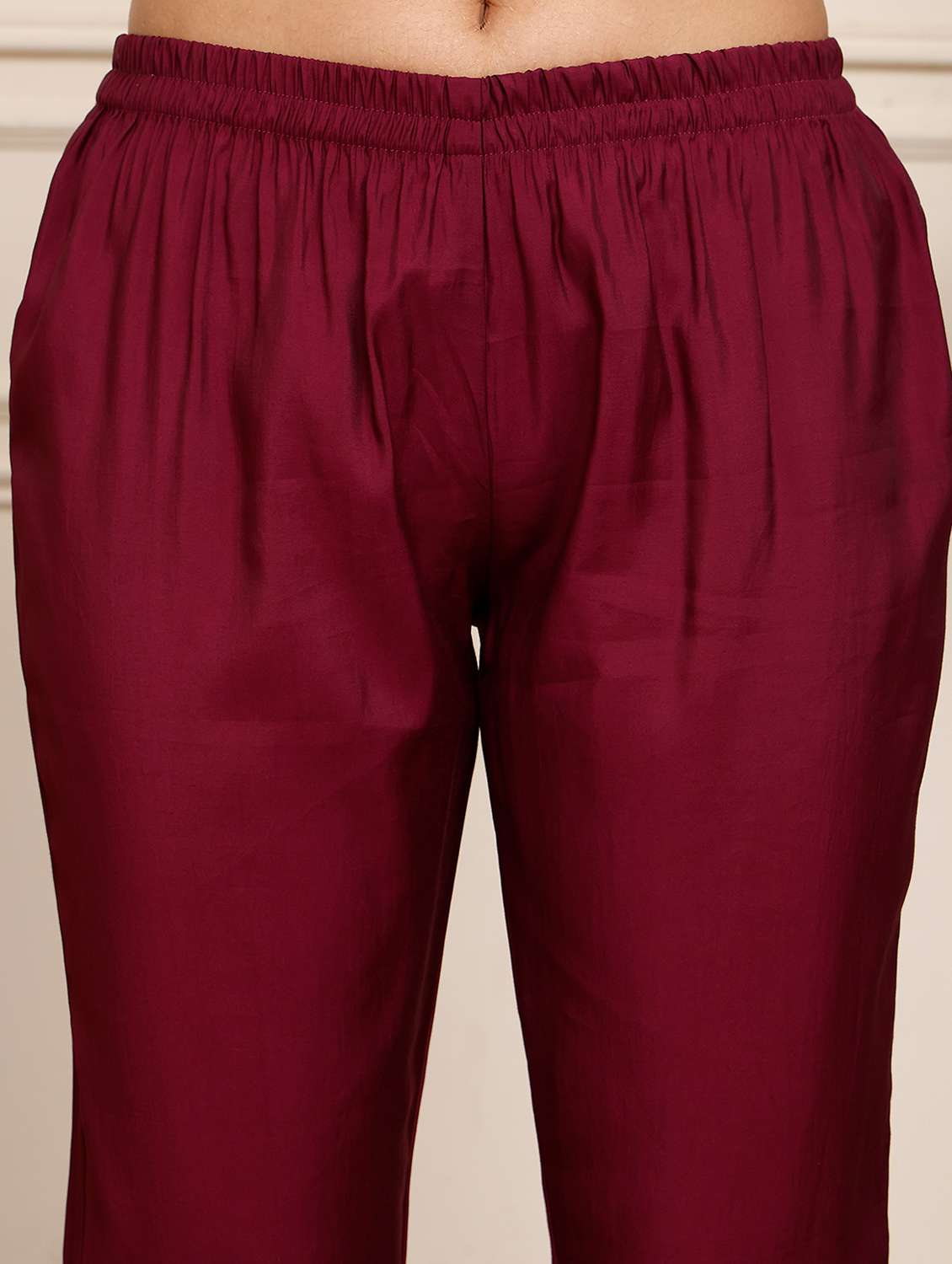 women three quarter sleeve kurta pant with dupatta set - 21930368 -  Standard Image - 5