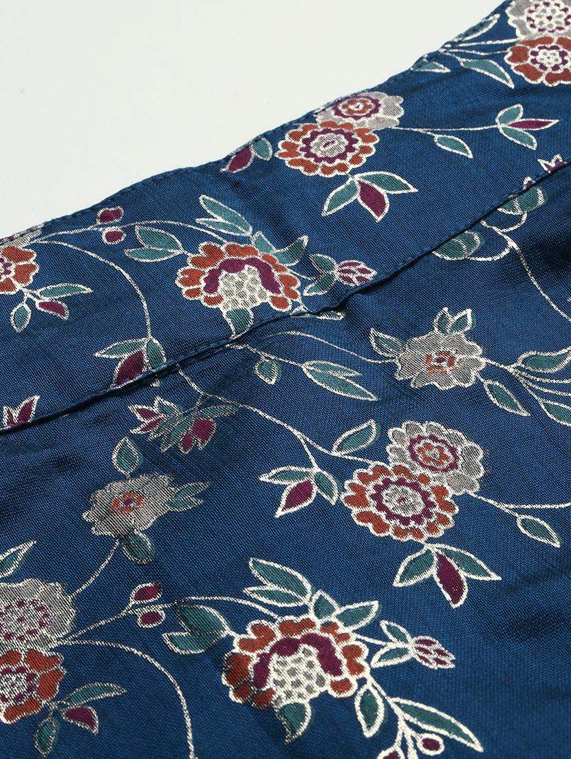 women floral printed mid rise a-line skirt - 21930430 - Standard Image - 3