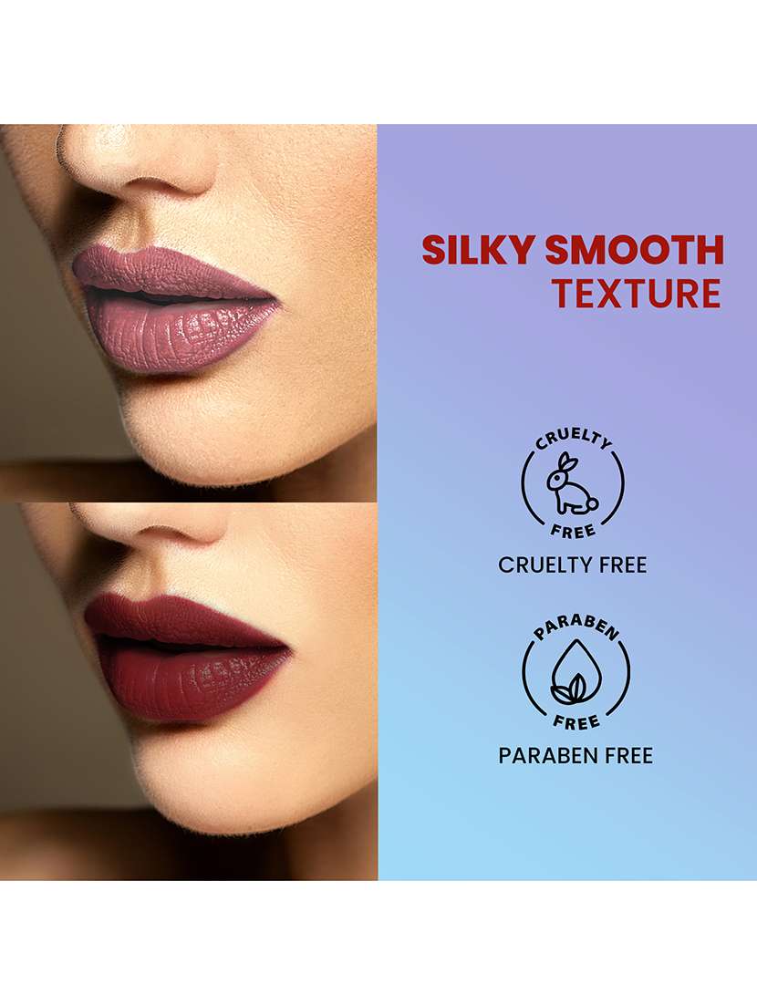 neyah luxe matte liquid lipstick (mauve) - 21930465 -  Standard Image - 3