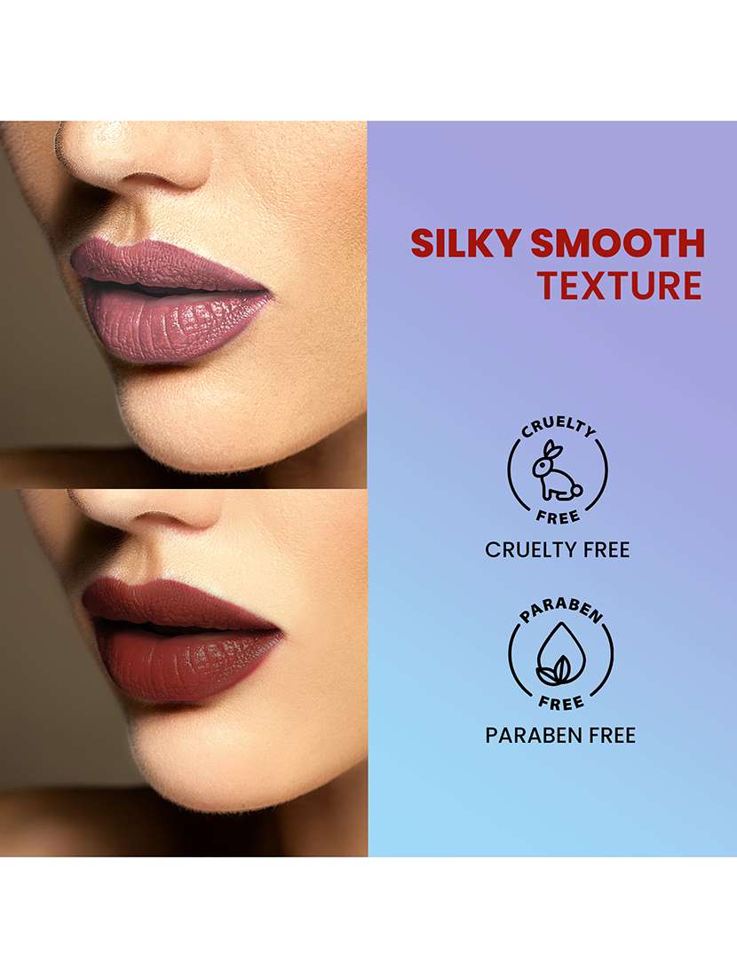 neyah luxe matte liquid lipstick (scarlet spice) - 21930474 -  Standard Image - 3