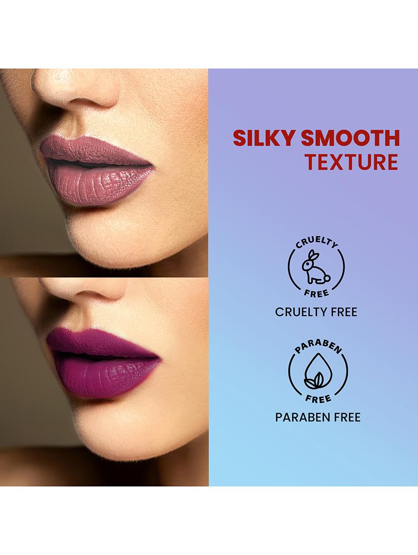 neyah luxe matte liquid lipstick (samon) - 21930477 - Standard Image - 3