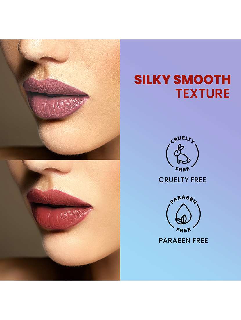 neyah luxe matte waterproof liquid lipstick(maliboo) - 21930480 -  Standard Image - 3