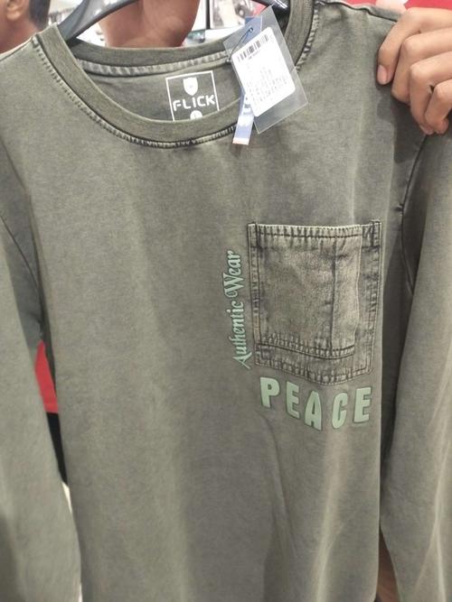 olive cotton polyester tshirt - 21930527 - Standard Image - 0