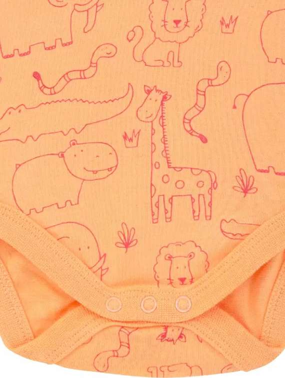 kids printed round neck onesies - 21930650 -  Standard Image - 3