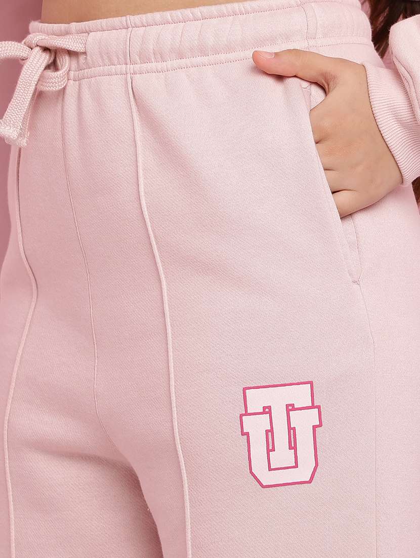 girls solid long sleeve active wear set - 21930691 -  Standard Image - 5