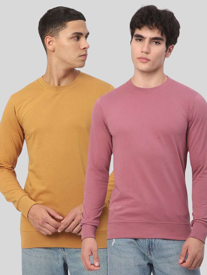 men pack of 2 solid long sleeves sweatshirt - 21930741 -  Zoom Image - 0
