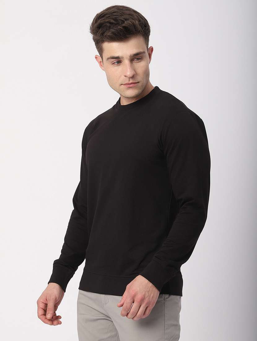 men pack of 2 solid long sleeves sweatshirt - 21930742 - Standard Image - 3