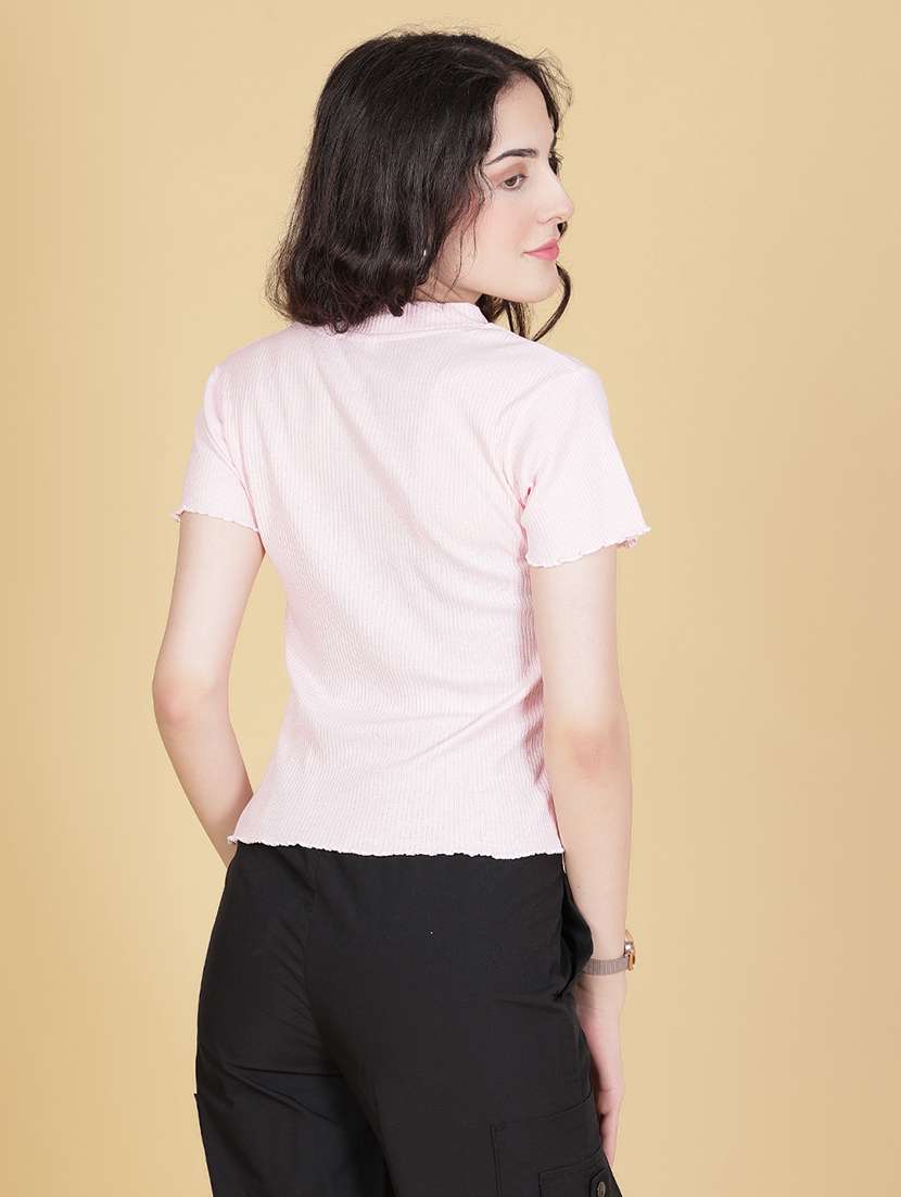 women printed short sleeve regular fit t-shirt - 21930873 -  Standard Image - 3
