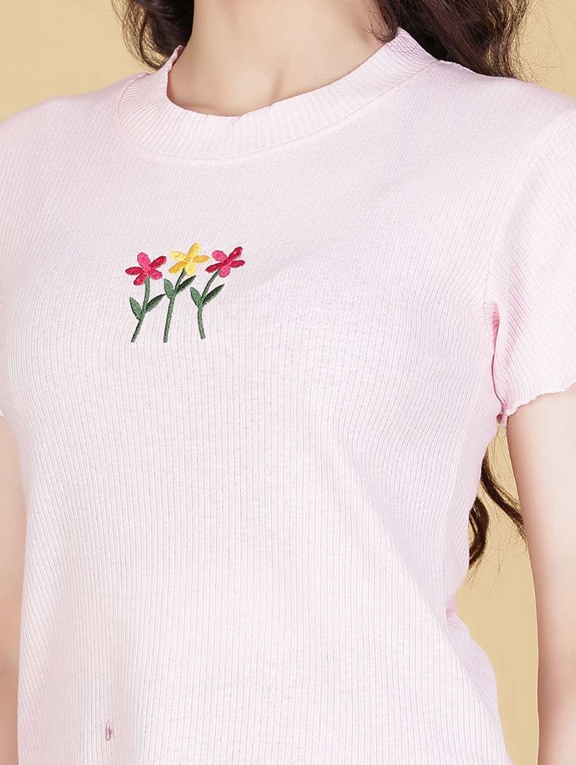 women printed short sleeve regular fit t-shirt - 21930873 -  Standard Image - 5