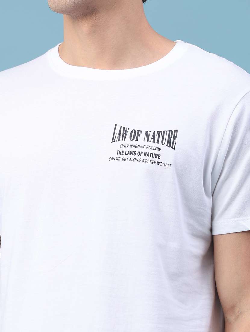 men printed short sleeve regular fit t-shirt - 21930891 -  Standard Image - 3